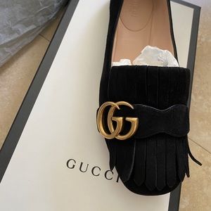 Gucci Marmont Ballerina Flats
